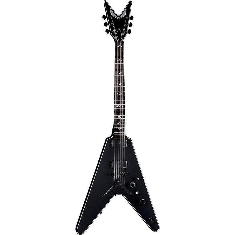 Dean V Select with Fluence Electric Guitar Black Satin