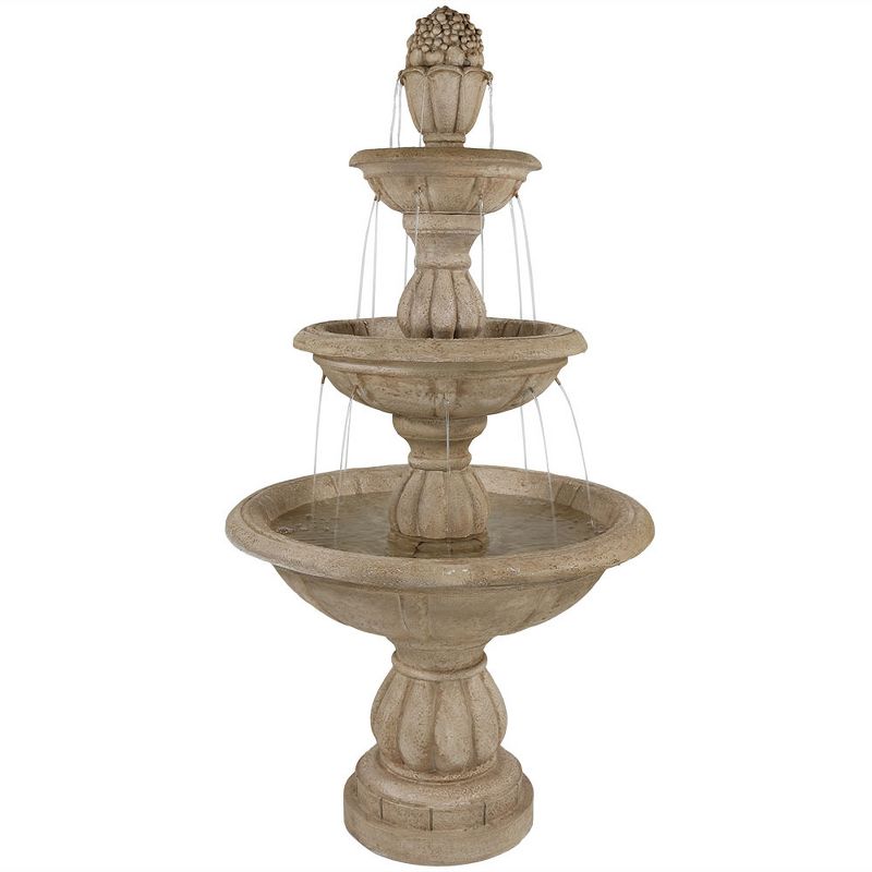 Ceramic Cascading Vines Garden Fountain - Acorn Hollow