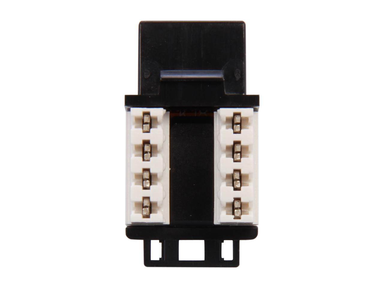 SA RJ45PD-K Cat. 6 Punch Down Keystone Jack - Black