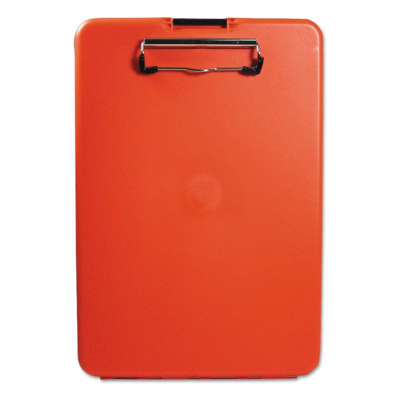 Saunders 8 1/2 x 12 SlimMate Storage Clipboard, 1/2" Capacity- Red