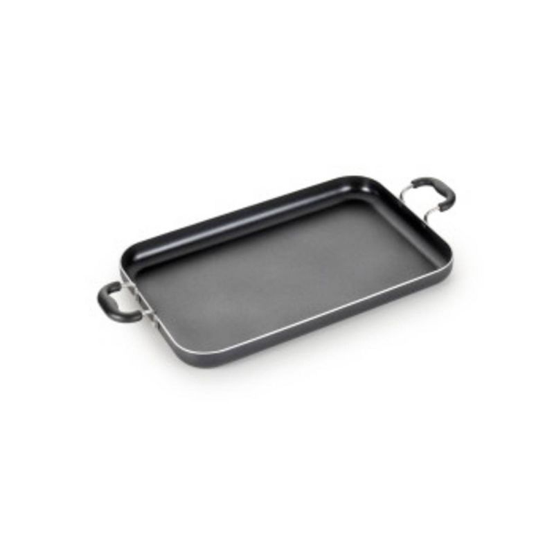 T-fal Double Burner Griddle, Nonstick, Black