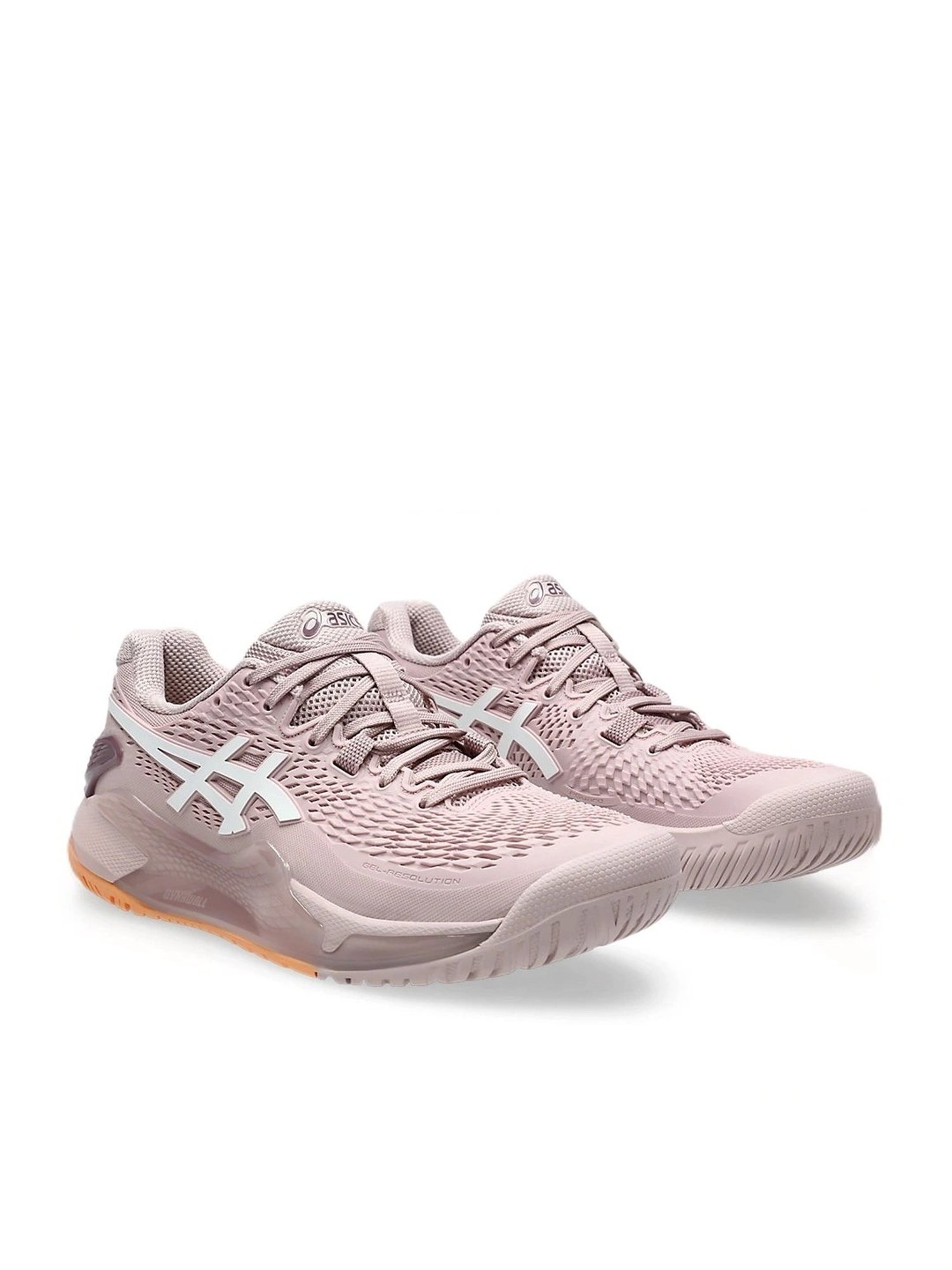 Asics Women's GEL-RESOLUTION 9 Dusty Pink Tennis Shoes