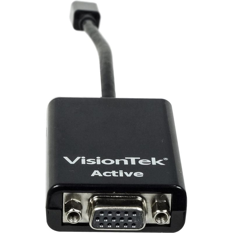 VisionTek Mini DisplayPort to VGA Adapter (M/F) - DisplayPort/VGA for Video Device, Monitor, TV, Projector
