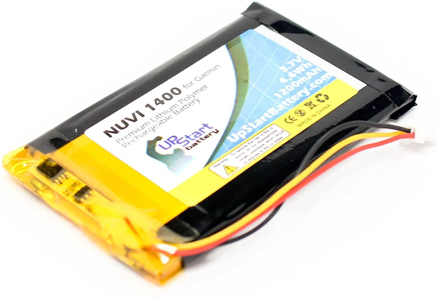 Replacement for Garmin 1490 Battery with Tools - Compatible with Garmin GPS Navigator Batteries (1200mAh 3.7V Lithium Polymer)