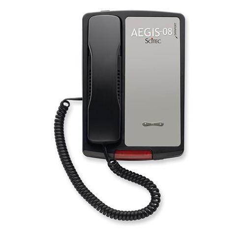 NO DIAL Single Line Lobby Phone - AEGIS-LB-08BK