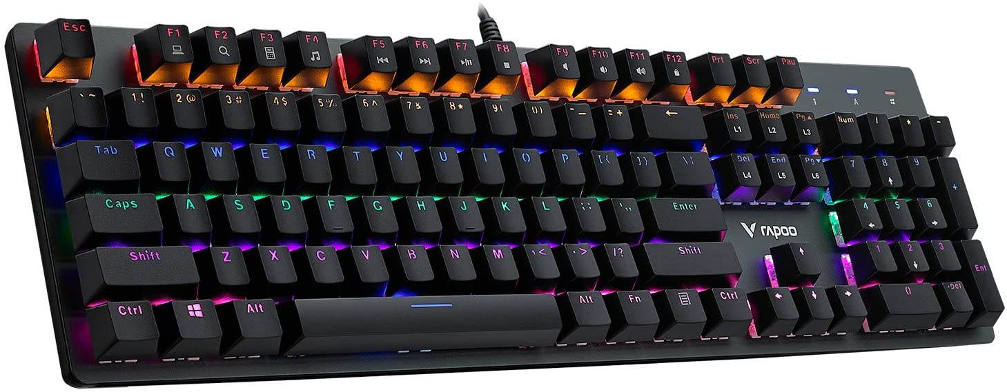 Glorious Modular Mechanical Gaming Keyboard (GMMK)- Barebone Edition (DIY Assembly Required) (Full Size, Black) + Glorious Black Aura Keycaps (Bundle)