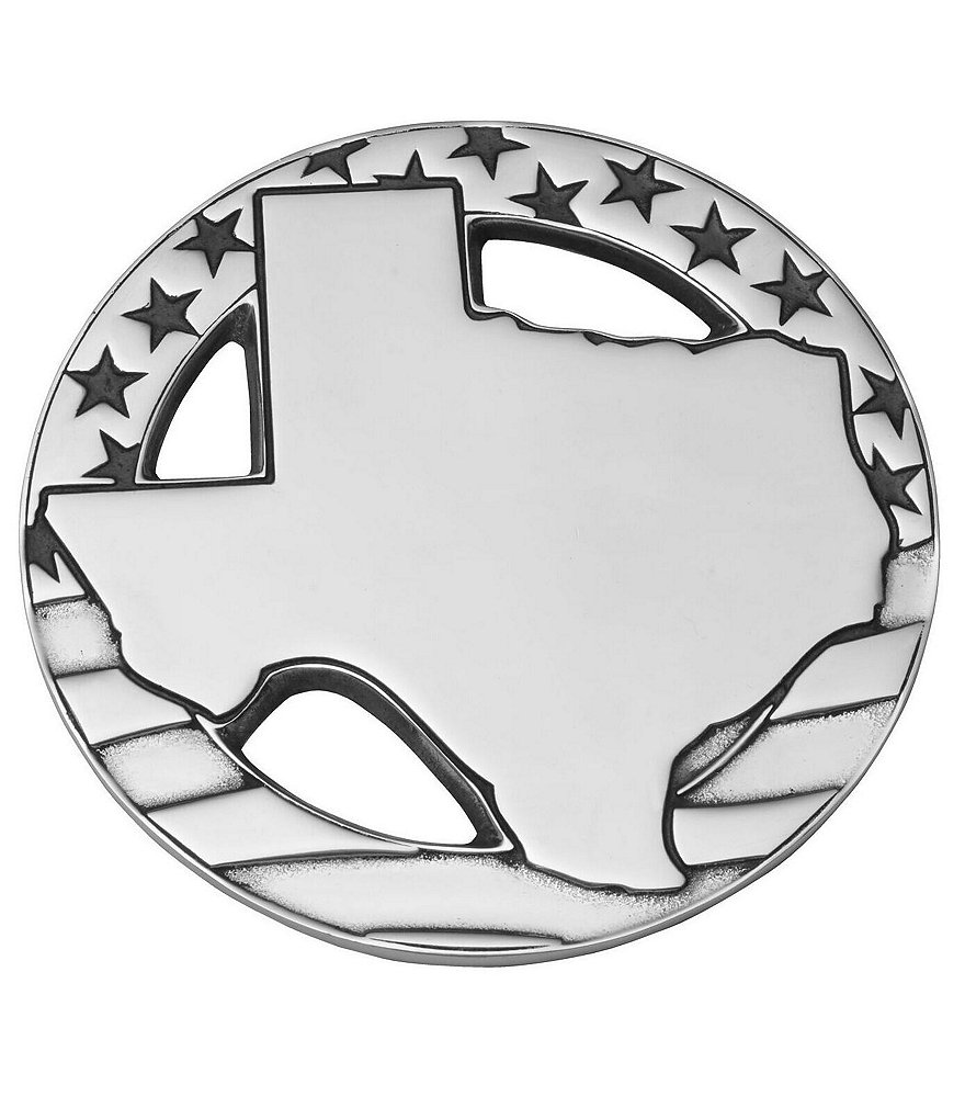 Wilton Armetale Texas Stars and Stripes Trivet