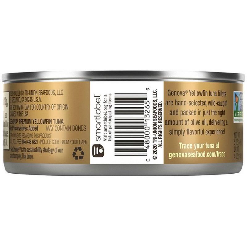 Genova Solid Light Tuna in Olive Oil - 5oz