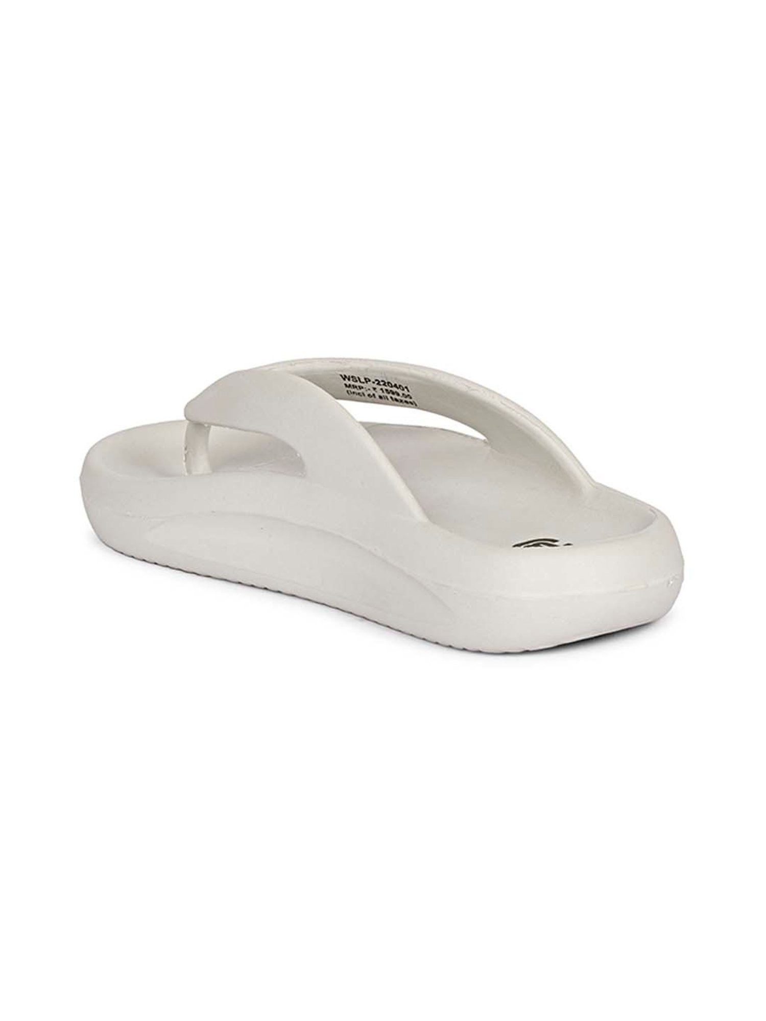 Mozafia Women's Grey Flip Flops