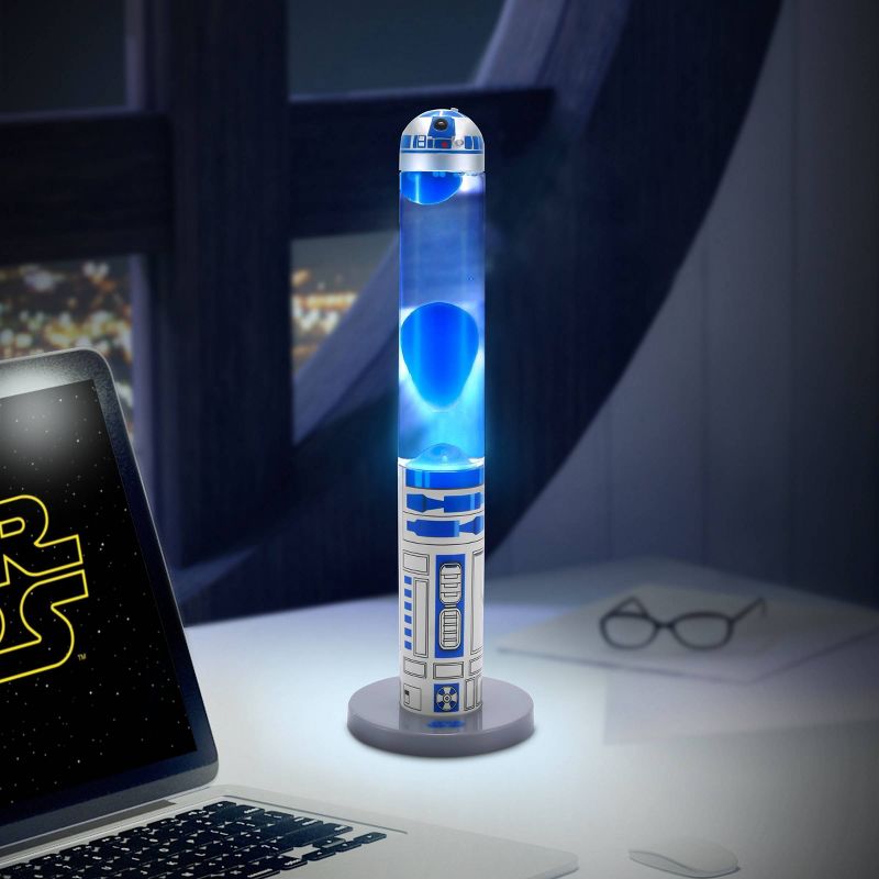 Star Wars R2-D2 3D Top Motion Lamp White