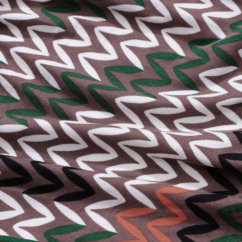 1 Pc Polyester Spandex Floral Print Fit Home Dining Chair Slipcovers Multicolored  - PiccoCasa