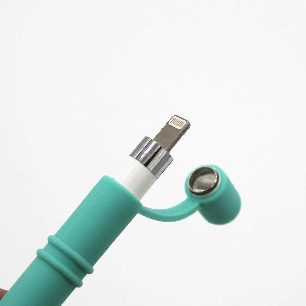 AHIW Silicone Case Cover Skin Sleeve Grip Holder for Apple IPad Pro Pencil (Green)