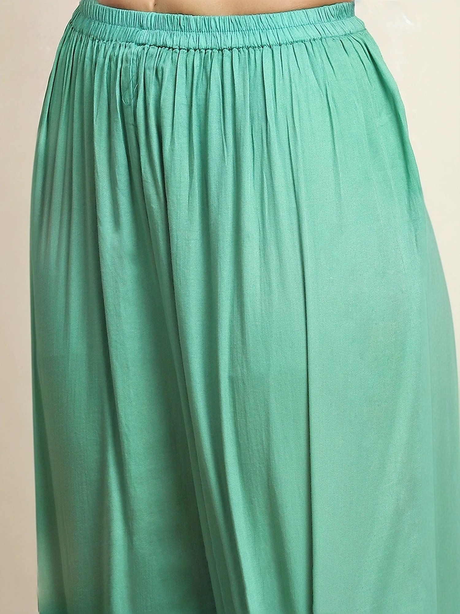 Salwar Studio Red Textured Blouse