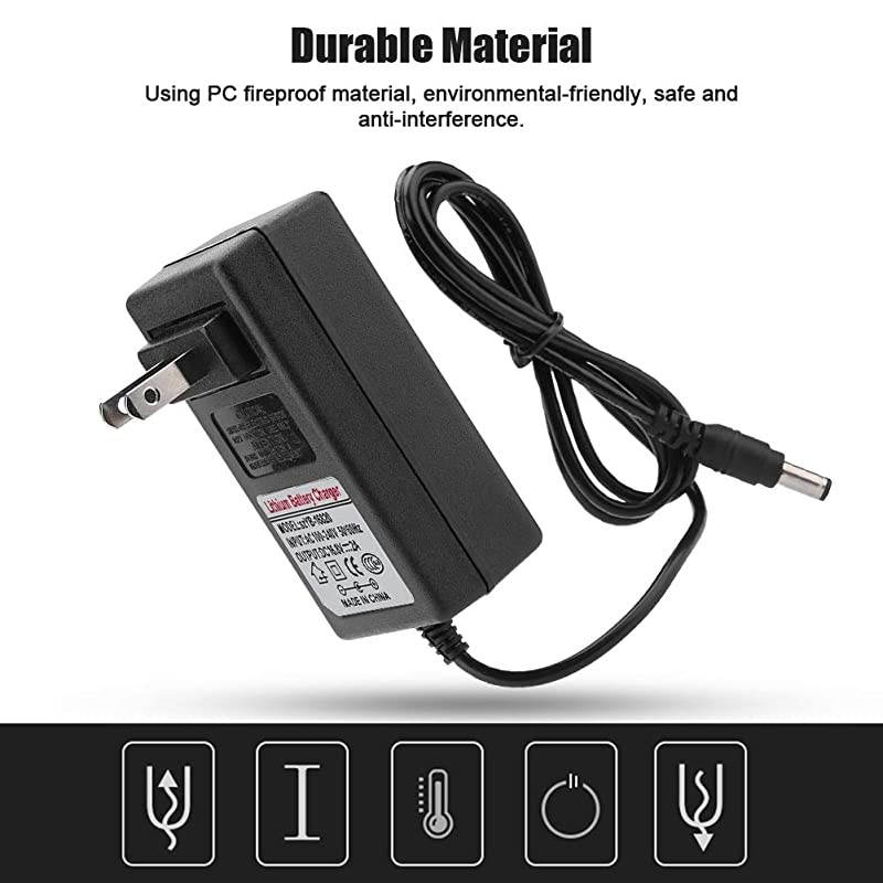 Power Adapter AC 100240V DC 21V 2A Safe Charge Replacement Power Supply Adapter Lithiumion Battery Charger for Household Electronic Devices 168V 2A