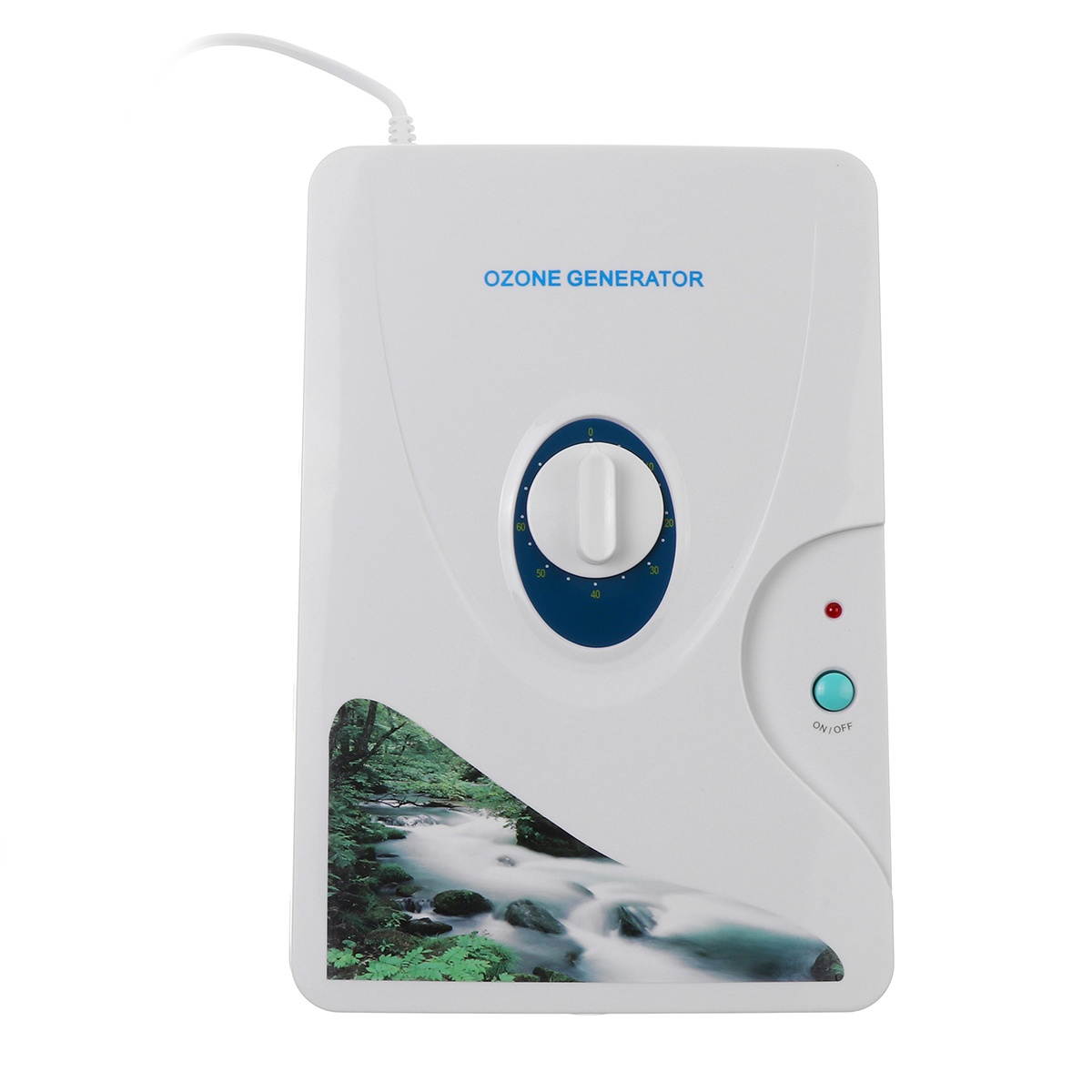 Ozone Air Purifier for Small Household Appliances Fruit and Vegetable Cleaning Machine-EU Plug/B