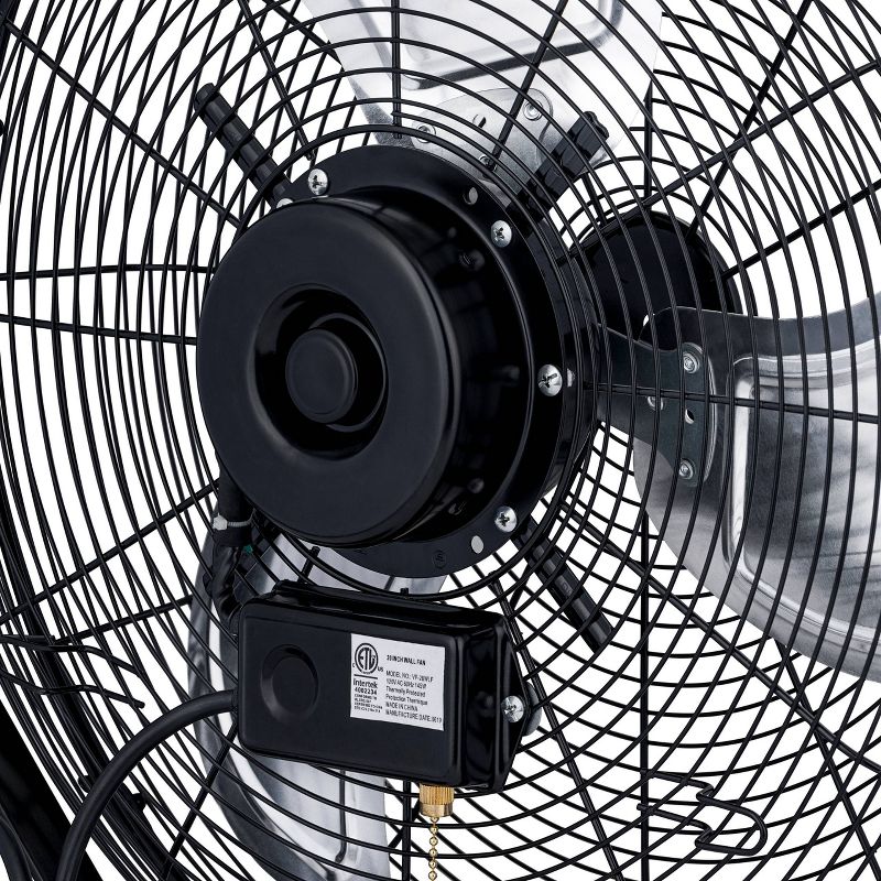 NewAir 18" Outdoor High Velocity Wall Mounted Fan Black