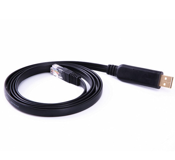 KINGZONE Console Cable USB To RJ45 Debugging Cable H3C Cisco Control Configuration Switch Routing Cable 1.5m