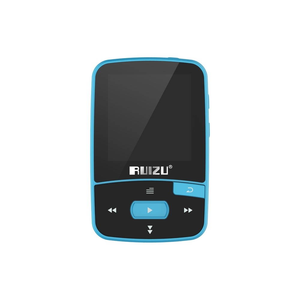RUIZU X50 8GB 1.5in MP3 MP4 Player HiFi Lossless Sound Quality Bluetooth Pedometer TF Card FM Radio Recording E-book Time Calendar