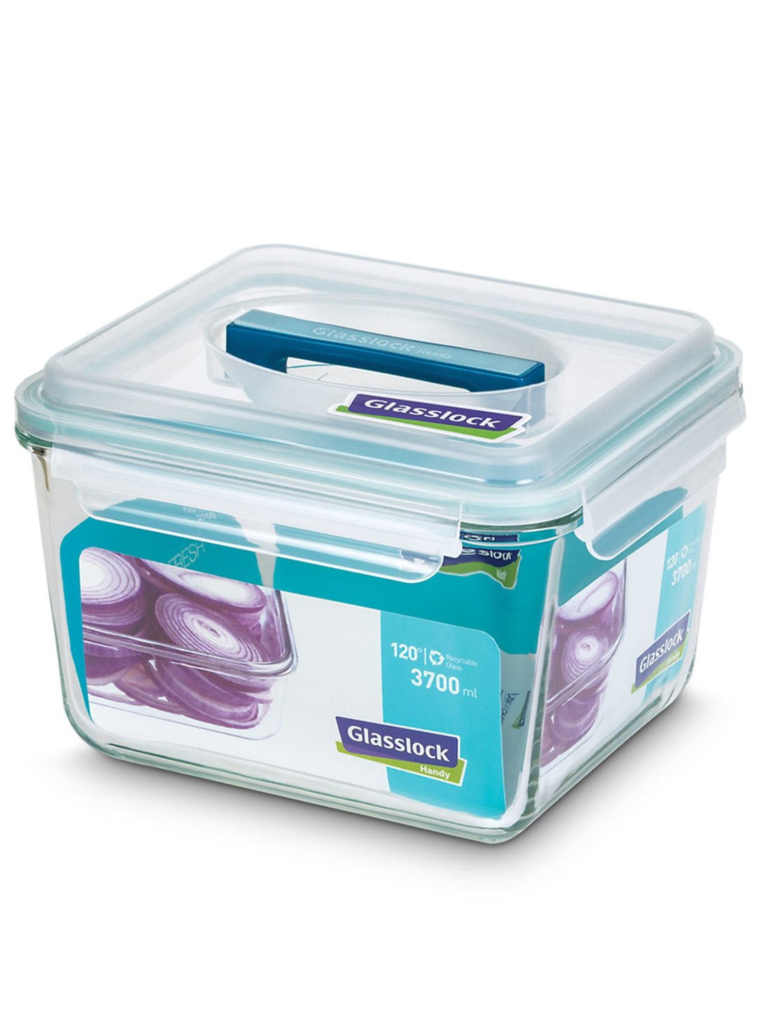 Glasslock Transparent Glass 2700 ml Jars and Container