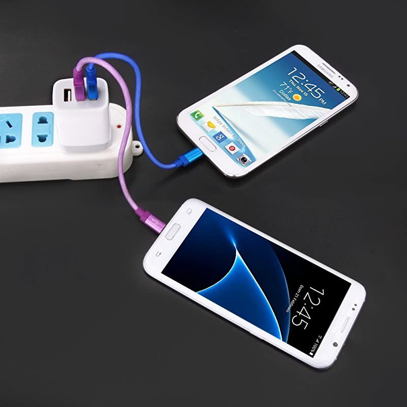 USB Wall Charger  2Pack USB Wall Plug 3Port Charging Box 31A Power Adapter Multi Port Quick Charger Block Cube Compatible iPhone 11 Pro XS MAX XR X 8 7 6 Plus iPad Samsung Galaxy S20 FE LG