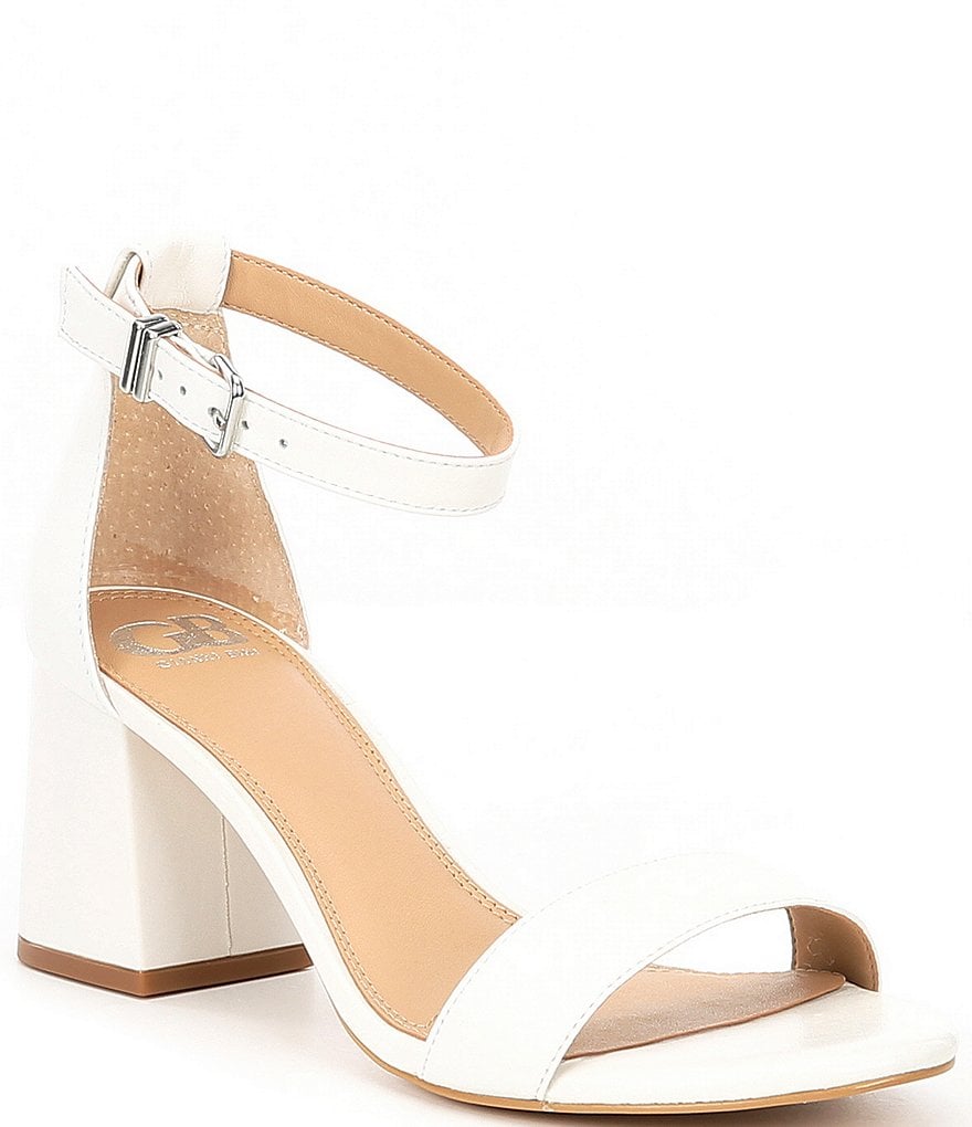 GB Block-Party Leather Two-Piece Sandals