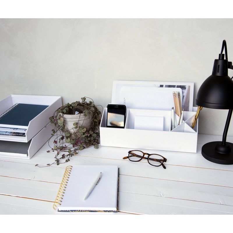 Elisa Desk Organizer White - Bigso Box of Sweden