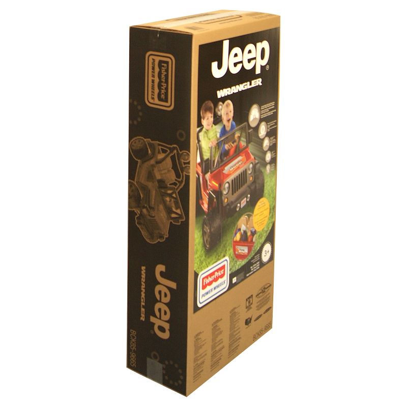 Power Wheels 12V Jeep Wrangler Powered Ride-On - Red