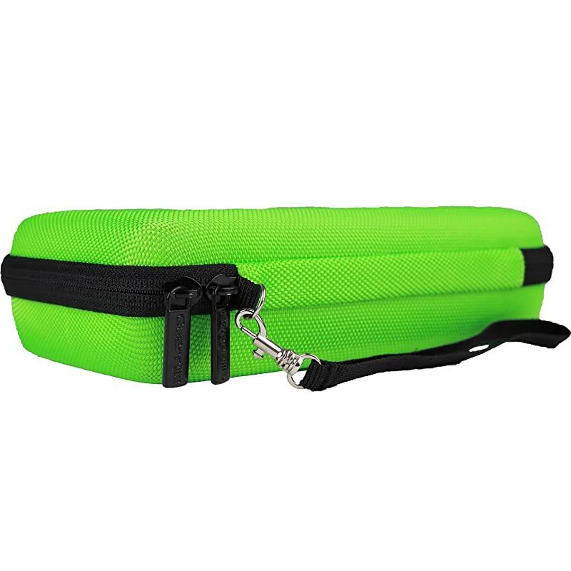 Hard Travel Case for TI-83 Plus, TI-84 Plus, TI-84 Plus Color Edition, TI-89 Titanium, TI-Nspire CX&CX CAS,HP50G Graphing Calculators + 's Essential Calculator Accessory Kit, Green