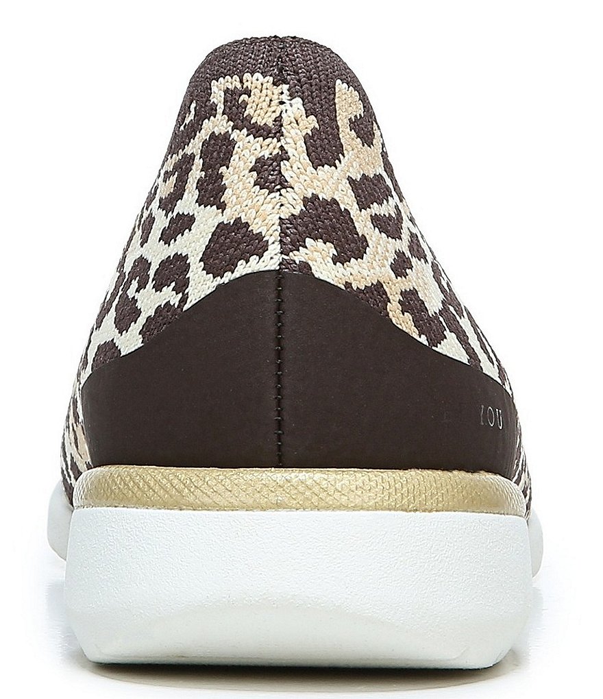 Original Collection by Dr. Scholl's Jayla Knit Leopard Print Wedge Slip-Ons