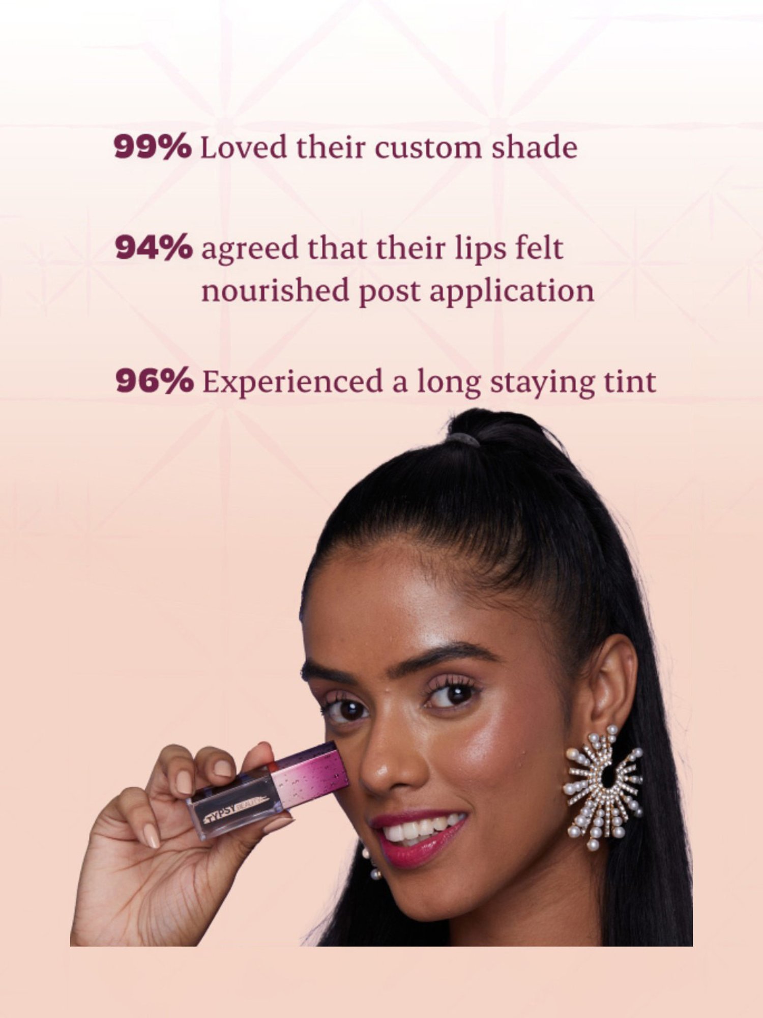 Typsy Beauty Shade Shifter Lip & Cheek Oil Midnight 02 - 6.4 gm