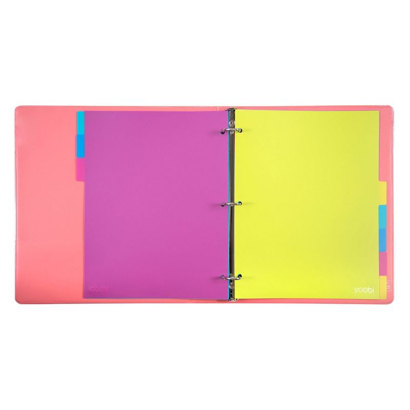 1" Ring Binder Pink Ombre  - Yoobi™