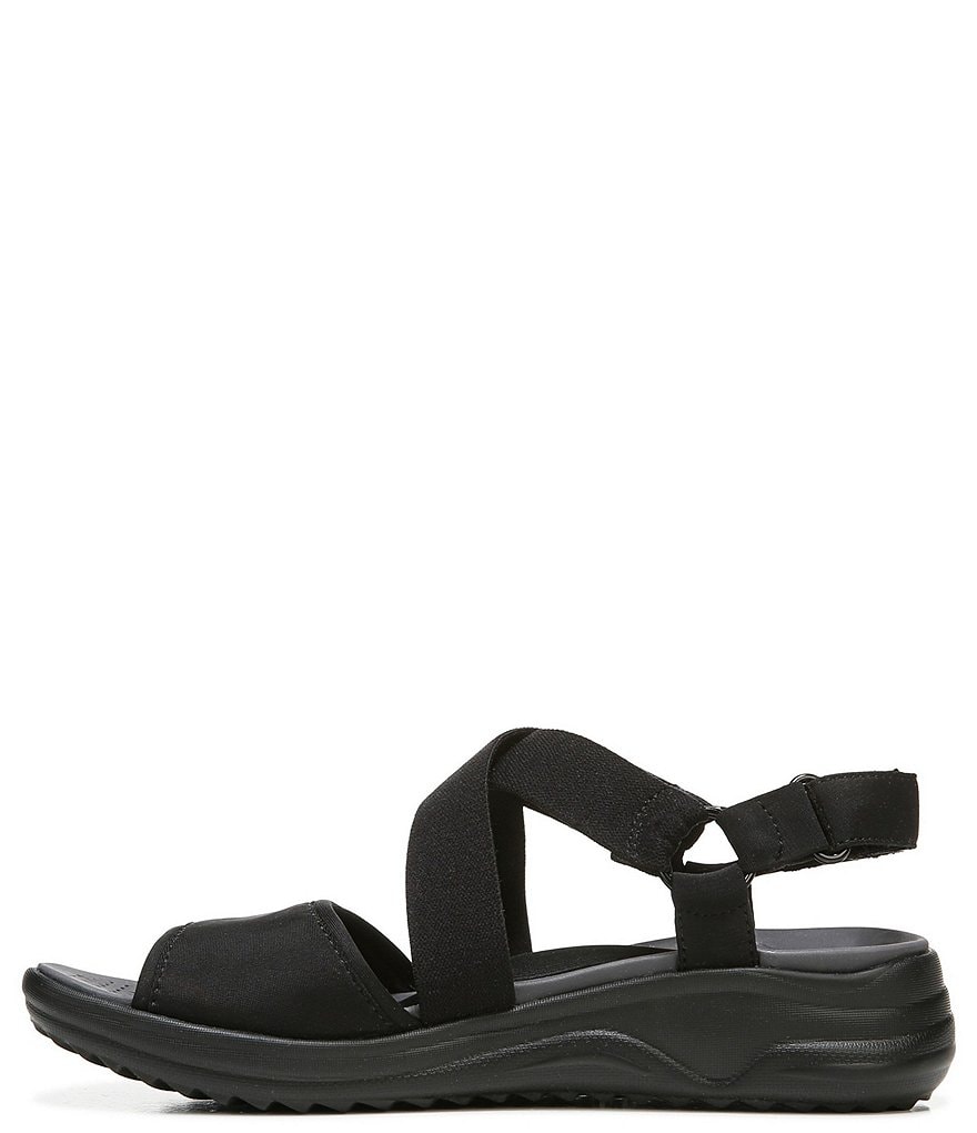 Bzees All In Cross Band Washable Wedge Sandals