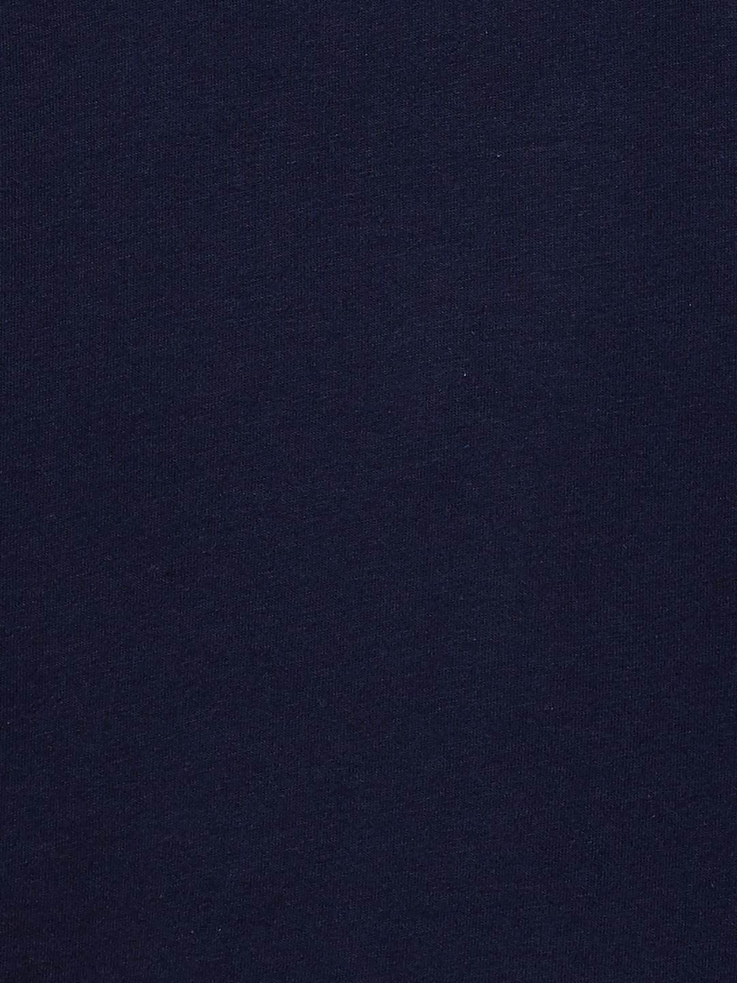 KAPPA Navy Cotton Regular Fit Printed T-Shirt