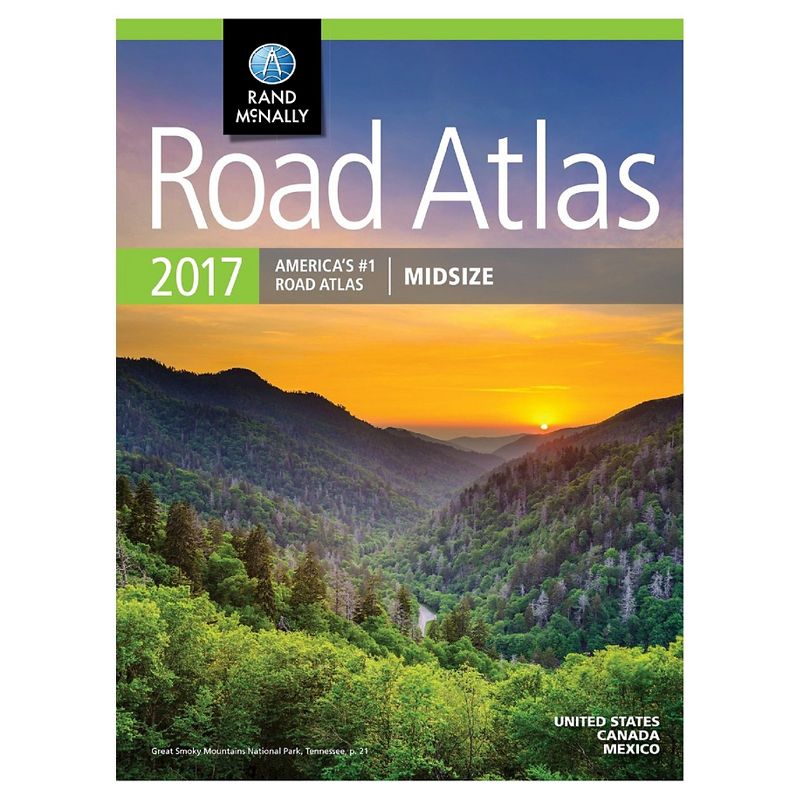 Rand McNally Midsize Road Atlas 2017 (Paperback) by Rand McNally