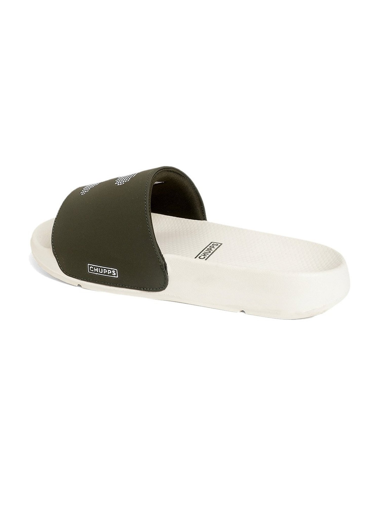 Chupps Men's Olive Slides