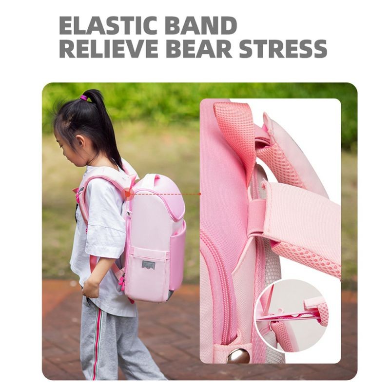 MARK RYDEN New Style 1-3-6 Grades Students Ease Spine Burden Hollow Cushioning Back Pad Backpack