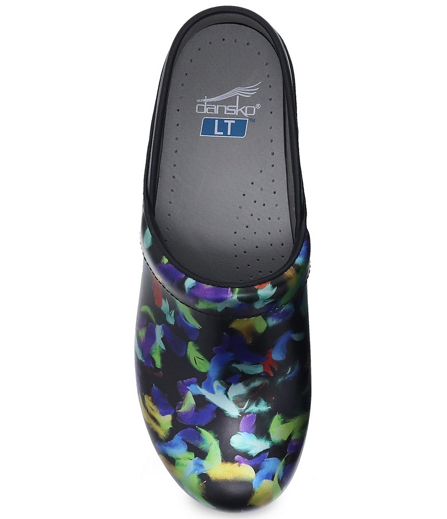 Dansko Lt Pro Plume Leather Clogs