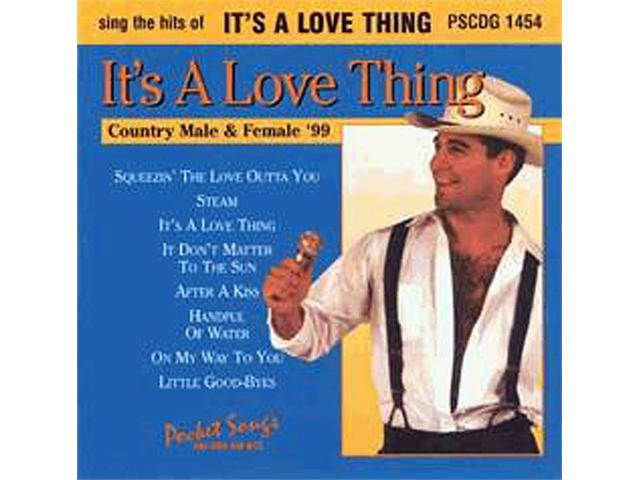 Pocket Songs Karaoke CDG #1454 - It's A Love Thing - Country Male & Female '99