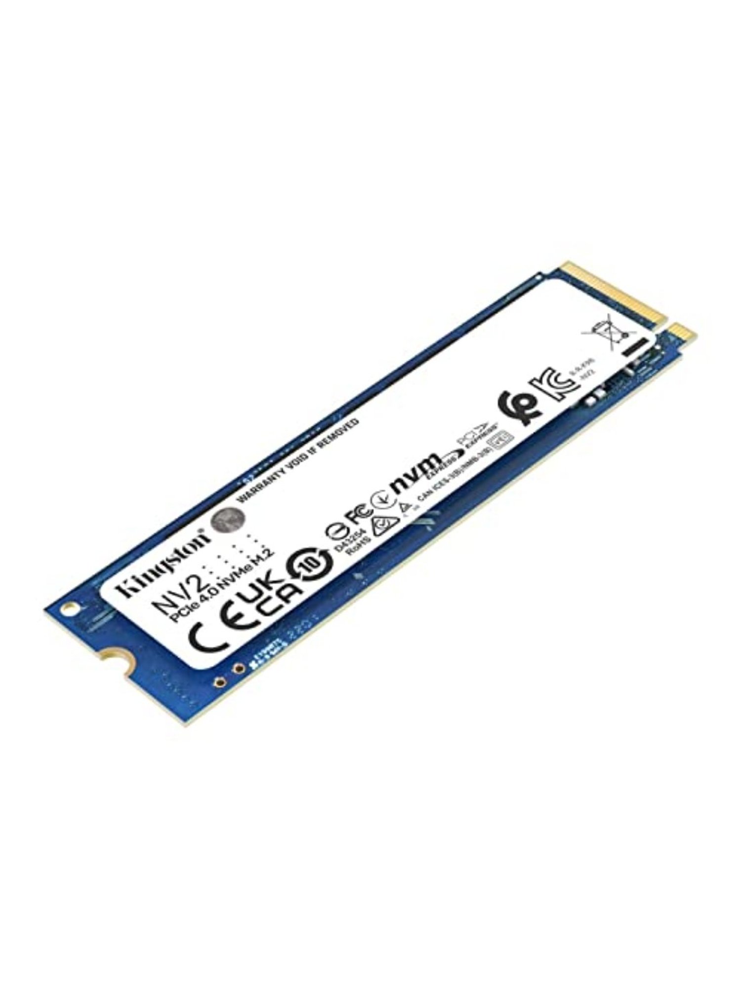 Kingston NV2 2TB M.2 2280 NVMe Internal SSD, Up to 3500 MB per seconds, SNV2S per second 2000GB