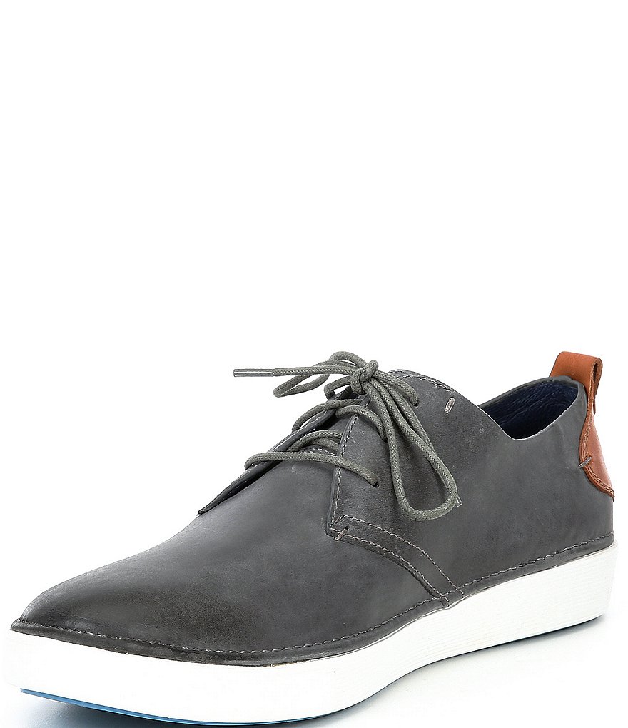 Johnston & Murphy Men's Noah Leather Plain Toe Lace-Up Shoes