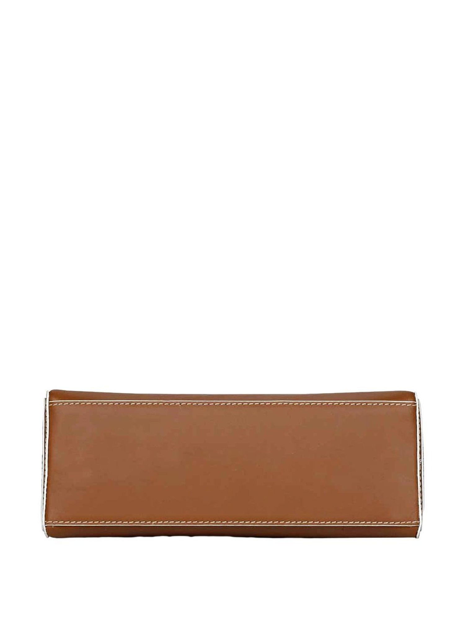 Favore Brown Solid Medium Shoulder