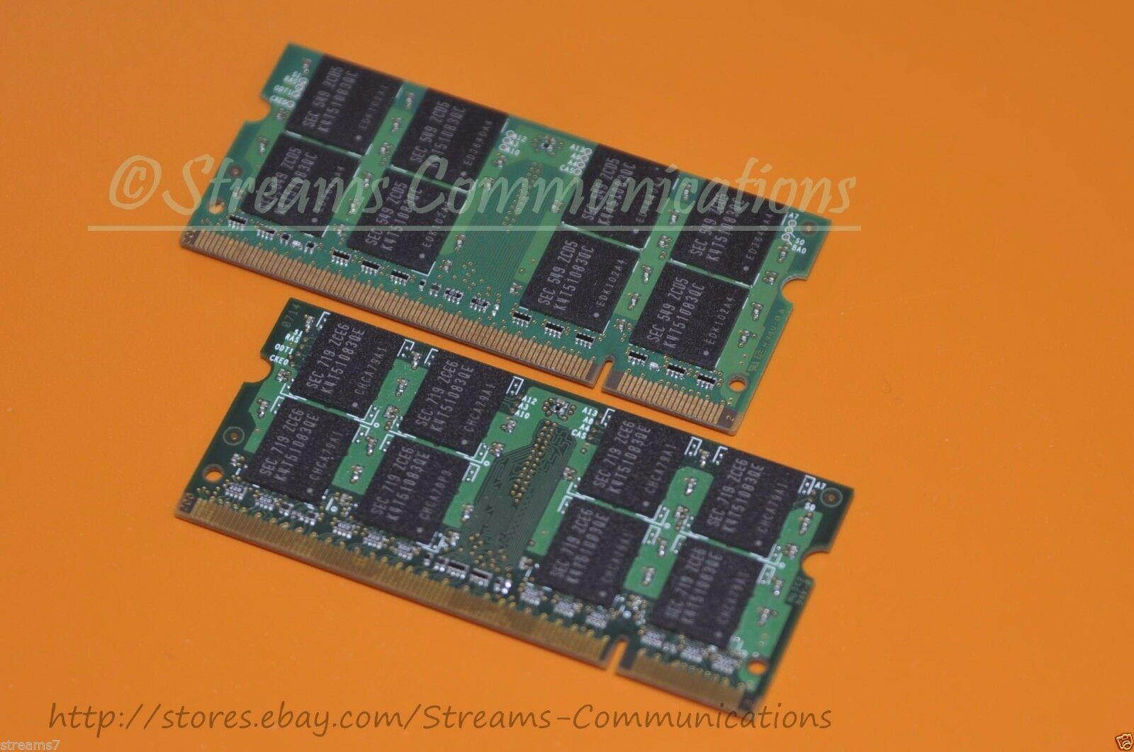 4GB DDR2 (2x 2GB) Laptop Memory for TOSHIBA Satellite L305-S5955 L305-S5957