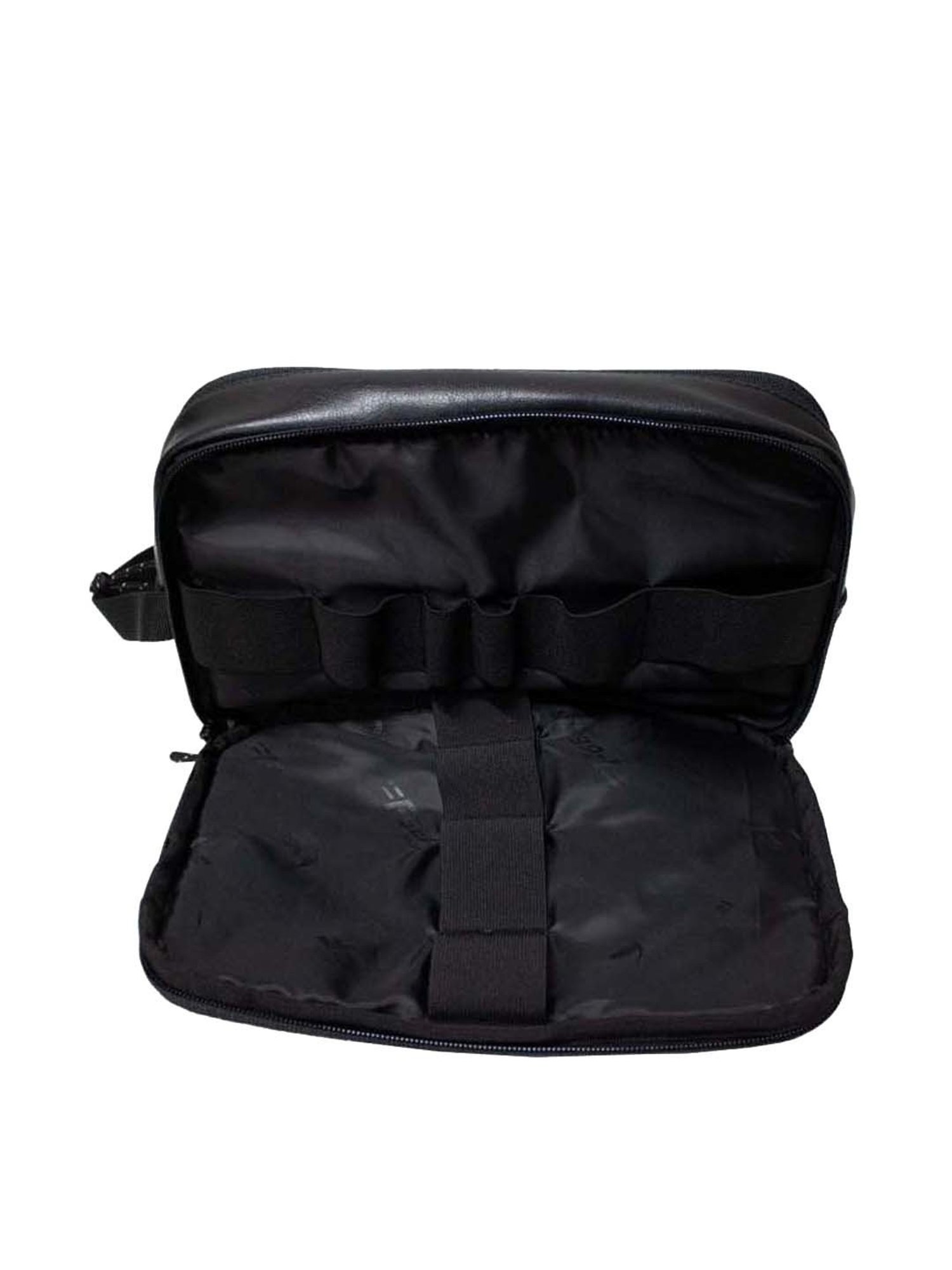 F Gear Black Solid Pouch