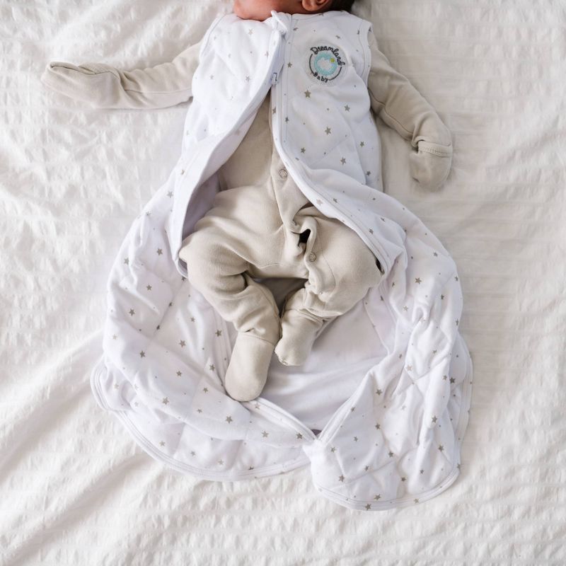 Dreamland Baby Weighted Sack with Swaddle Wing - 0-6 months