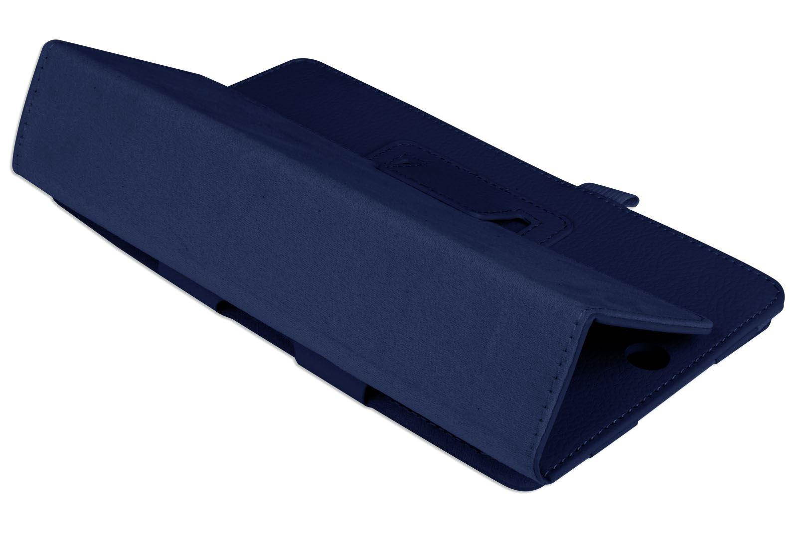 Hellfire Trading Magnetic PU Leather Case Cover for Sony Z3 8" Tablet Compact - Blue