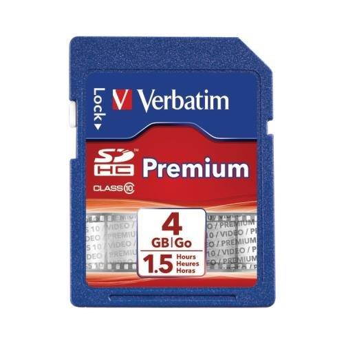 Verbatim 96171 Class 10 Sdhc(Tm) Card (4Gb)