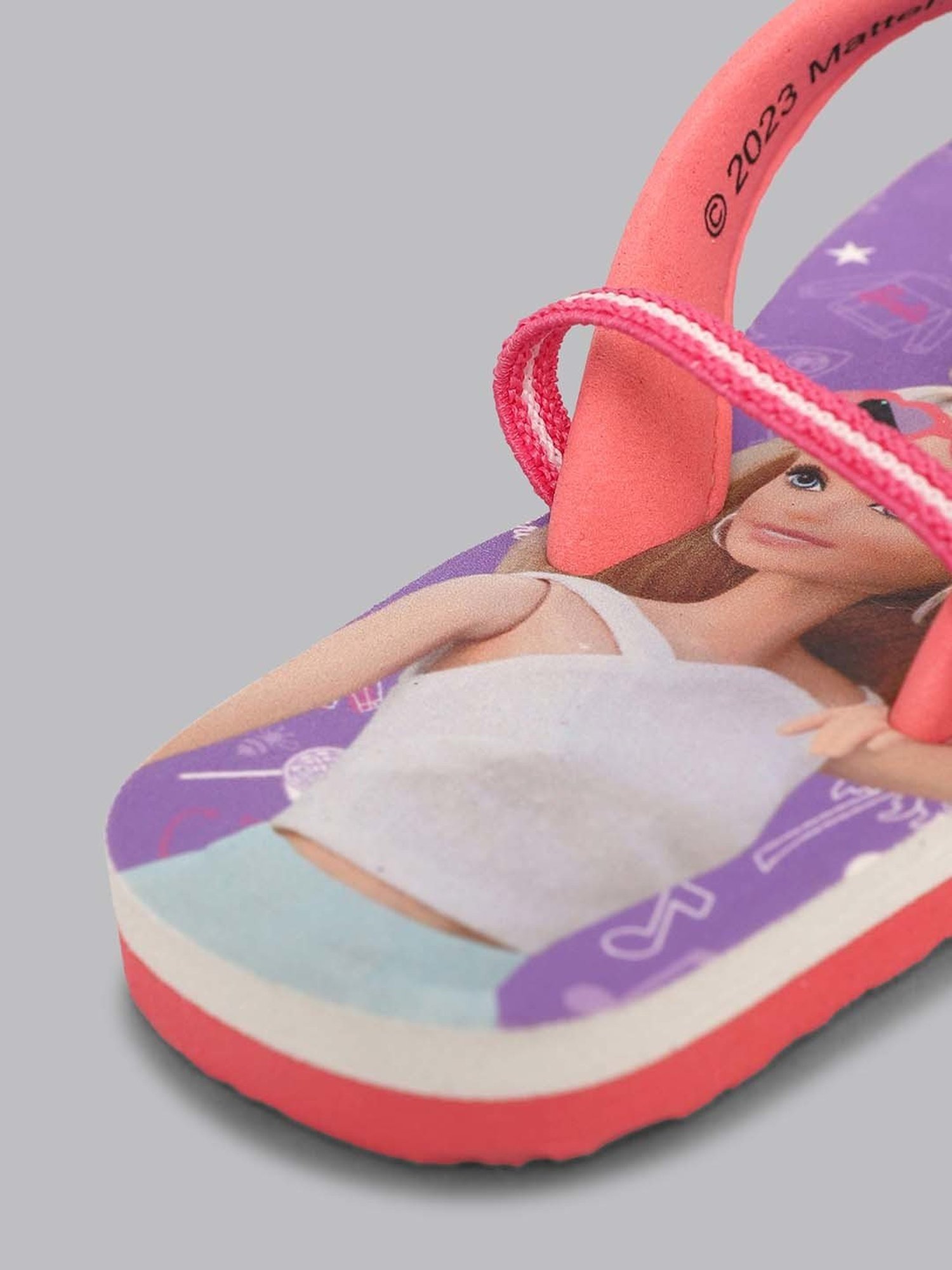 Passion Petals Kids Pink Sling Back Clogs