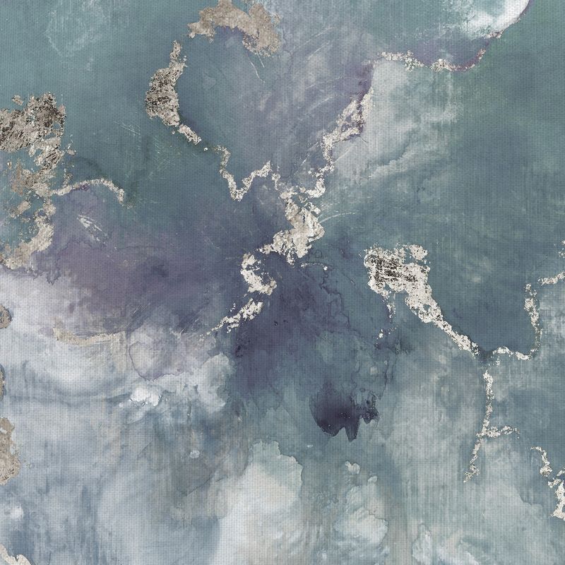 30"x30" Golden Edge Ii Soft By Janet Tava Art On Canvas - Fine Art Canvas