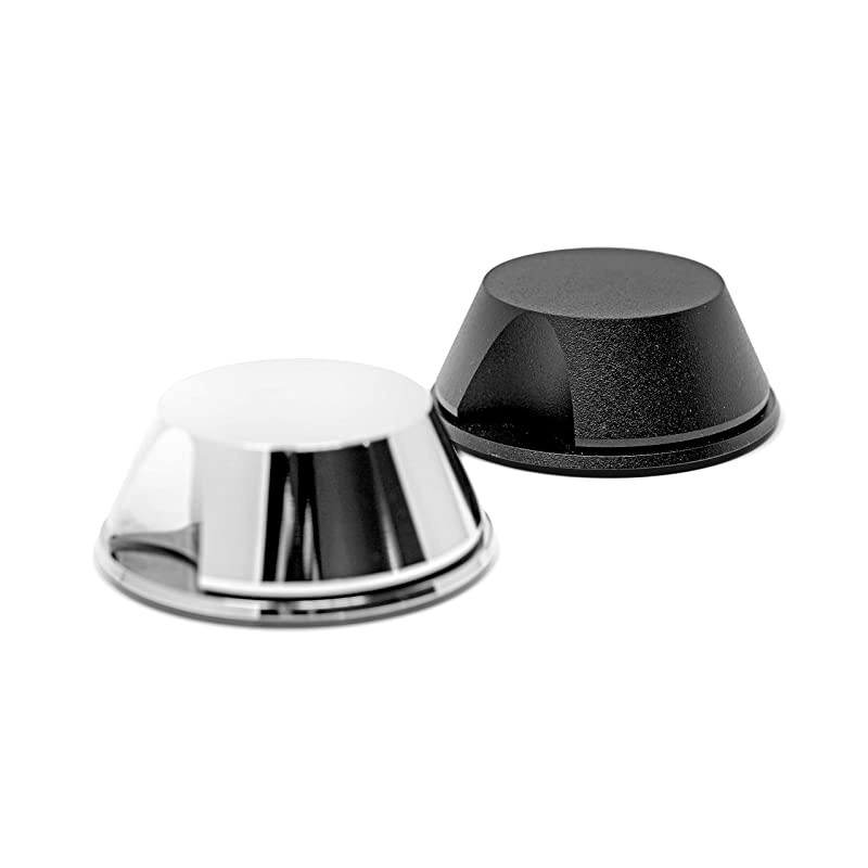 LittleBen Record Weight Stabilizer with Protective Leather Pad - 8-Ounce Vinyl Turntable Weight - Durable & Stylish LP Stabilizer - Fits on Any Turntable - Black Matte