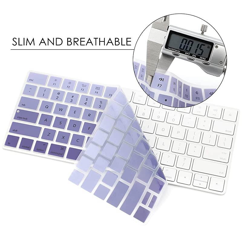 Ombre Deep Purple Cover for Apple Magic Keyboard MLA22LLA with US Layout
